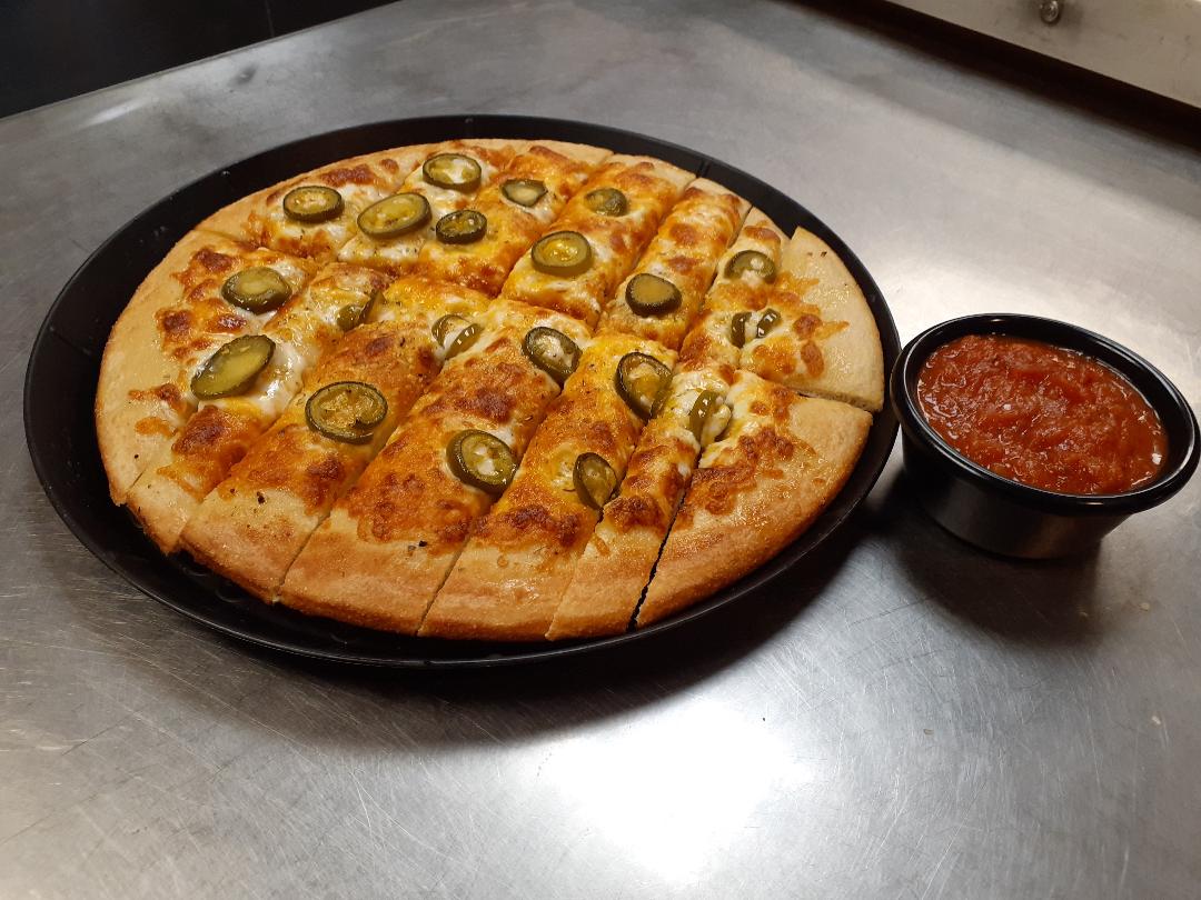Cheese Sticks with Jalapeños