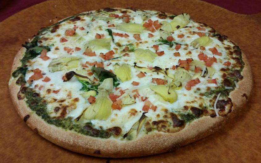 Pesto Spinach Artichoke